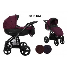 BABYACTIVE MOMMY универсальная коляска 2в1, Plum 08