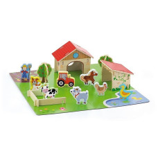 VIGA игровой набор Farm 3D 50540