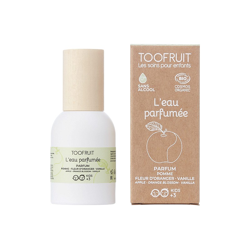 TOOFRUIT детские духи без спирта и эфирных масел APPLE-ORANGE BLOSSOM-VANILLA ароматные, 30 ml PF081