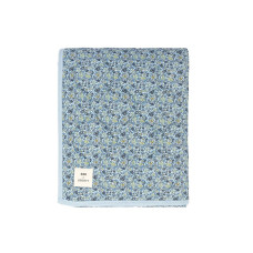 BIBS x Liberty плед - одеяло  85 x 110 Chamomile Lawn Baby Blue