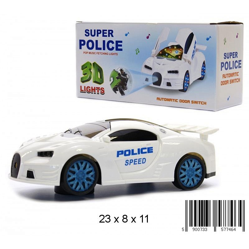 MIDEX Музыкальная машинка SUPER POLICE 1138H 3+