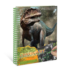 DINOSART Набор для творчества Scratch & Sketch, 15201