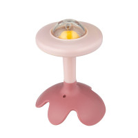 CANPOL BABIES массажер для десен c погремушкой -  прорезыватель 0+, pink 56/610_pin