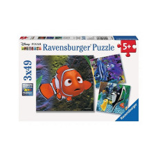 Ravensburger пазл 3x49 NEMO R 09371