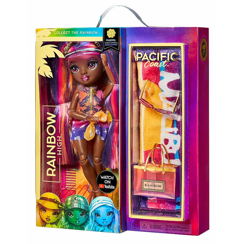 RAINBOW HIGH Malibu кукла Sunset, 27 cм