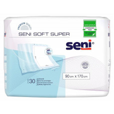 SENI SOFT SUPER гигиенические пеленки 90x170см, 30шт. с крылышками