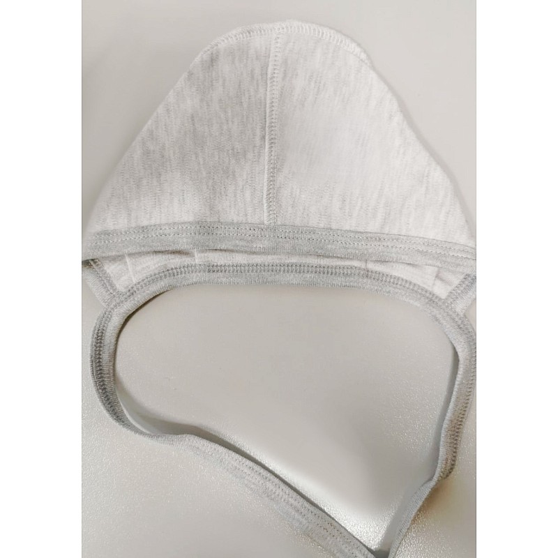 GALATEX шапочка на завязках 38 размер 1шт., 6001 (700929) grey