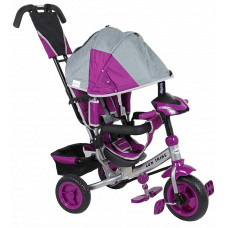 BABY MIX LUX BIKE Детский трехколесный велосипед XG6519-T16 GREY/VIOLET