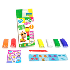 LOVIN'DO Набор для креатива Тесто для лепки Play Dough - Aroma Ассорти New 6 цветов ETC41199