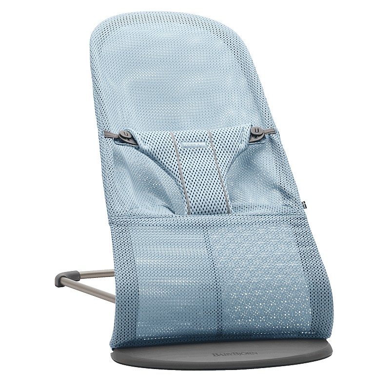 BABYBJORN Bouncer Bliss Mesh кресло-шезлонг Sky blue, 006043