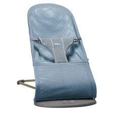 BABYBJORN Bouncer Bliss Mesh кресло-шезлонг, Slate blue 006020