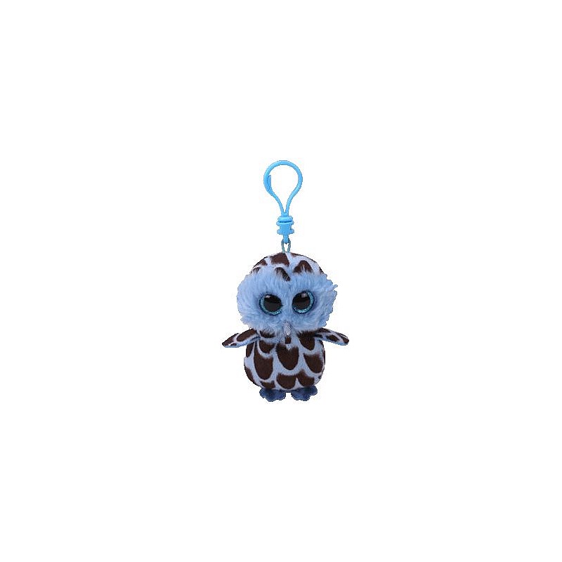 TY Beanie Boos Мягкая игрушка - брелок BLUE OWL YAGO 8см, TY35212