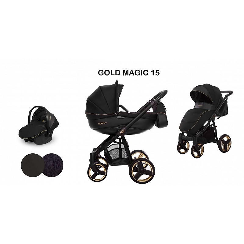 BABYACTIVE MOMMY Gold универсальная коляска 3в1, Gold Magic 15