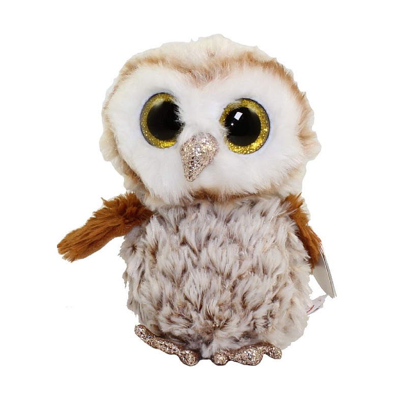 TY Beanie Boos Мягкая игрушка PERCY barn owl, TY36326 РАСПРОДАЖА