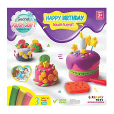 GERARDOS TOYS набор пластилина HAPPY BIRTHDAY 3г+ 56447