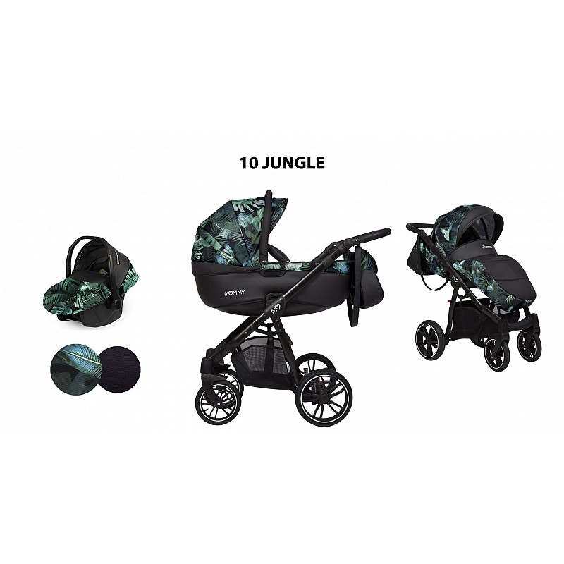 BABYACTIVE MOMMY Spring/Summer универсальная коляска 3в1, 10 JUNGLE