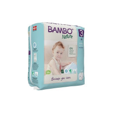 Bambo Nature подгузники 3 размер 4-8кг 28шт./упак., NBAMB4454 РАСПРОДАЖА