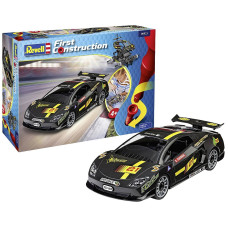 REVELL JUNIOR KIT конструктор 26 деталей Racing Car Black 4+ E 00923