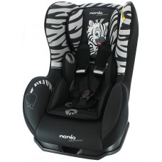 NANIA COSMO SP Детское автокресло 0-25кг ZEBRA white/black 394244