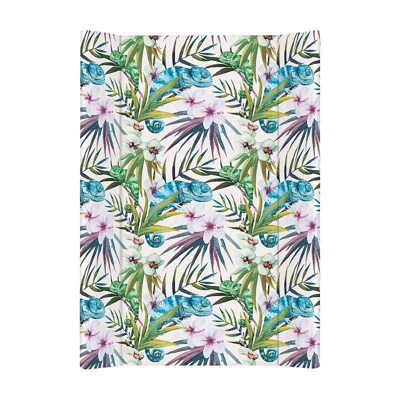 CEBABABY пеленальная поверхность с мягкой основой 50x70см Flora&Fauna Camaleon