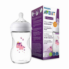 PHILIPS AVENT Natural UNICORN бутылочка 260мл, 1м+. SCF070/25