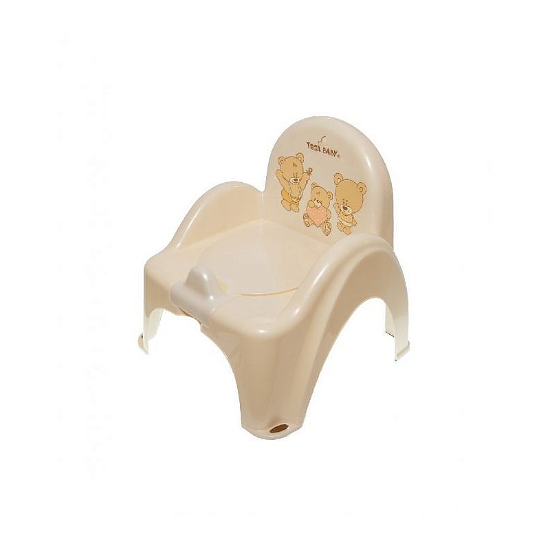 TEGA BABY Горшок-стульчик BEAR - pearl beige, MS-012