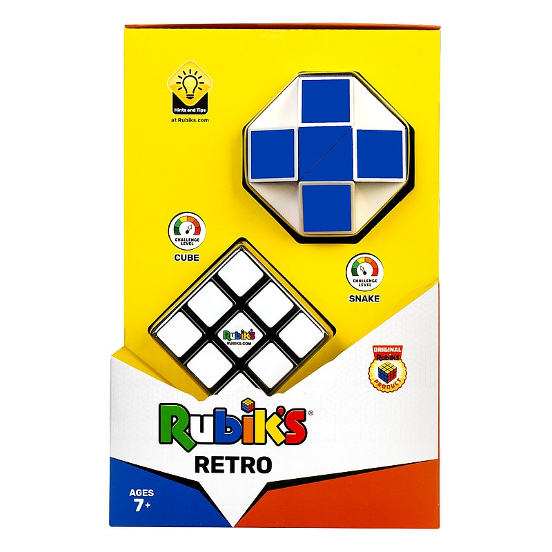 RUBIK´S CUBE Подарочный набор "Ретро" (Змейка + 3х3)