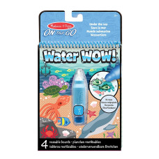 MELISSA & DOUG Water Wow! раскраска водой - подводный мир 19445MD