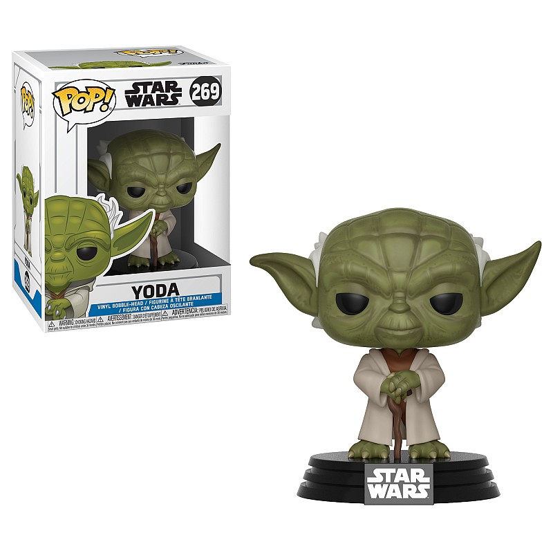 FUNKO POP! Виниловая Фигурка Star Wars: Clone Wars - Yoda