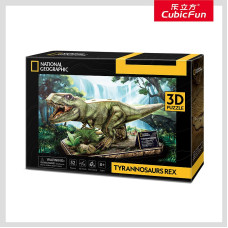 CUBIC FUN National Geographic 3D-пазл Тираннозавр рекс