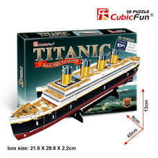 CUBICFUN  3D пазл Титаник (маленький) T4012H РАСПРОДАЖА