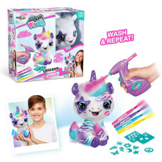 CANAL TOYS Style 4 Ever игровой набор мягкая игрушка с аэрографом Единорог, 25 см 228CL