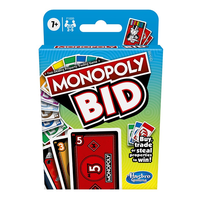 MONOPOLY Карточная игра BID