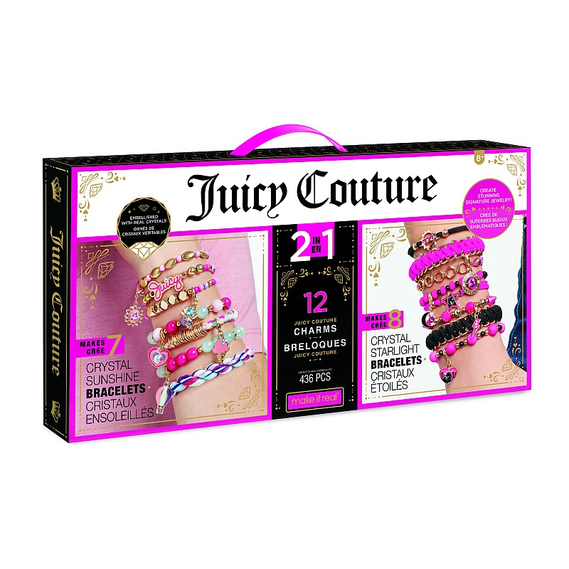 MAKE IT REAL Juicy Couture: Комплект для создания бижютерии 2 в 1