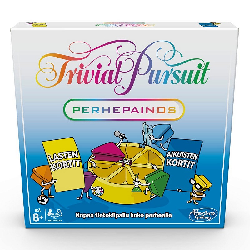 TRIVIAL PURSUIT Настольная игра Family Edition (на финском яз.)