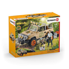 SCHLEICH WILD LIFE Внедорожник С Лебедкой