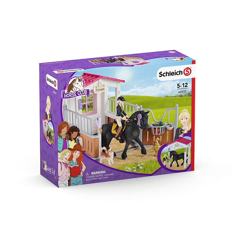 SCHLEICH HORSE CLUB Тори и Принцесса со стойлом