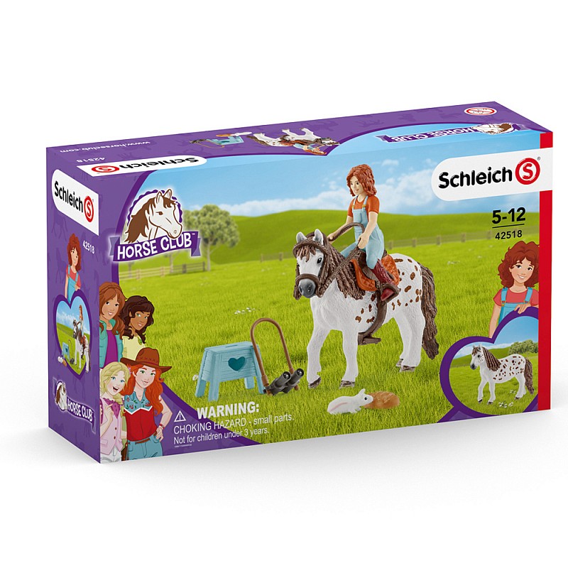 SCHLEICH HORSE CLUB Мия И Спотти