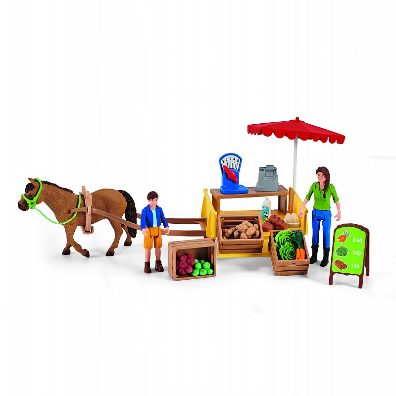 SCHLEICH FARM WORLD Мобильный фермерский прилавок