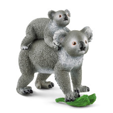 SCHLEICH WILD LIFE Коала-мама с детенышем