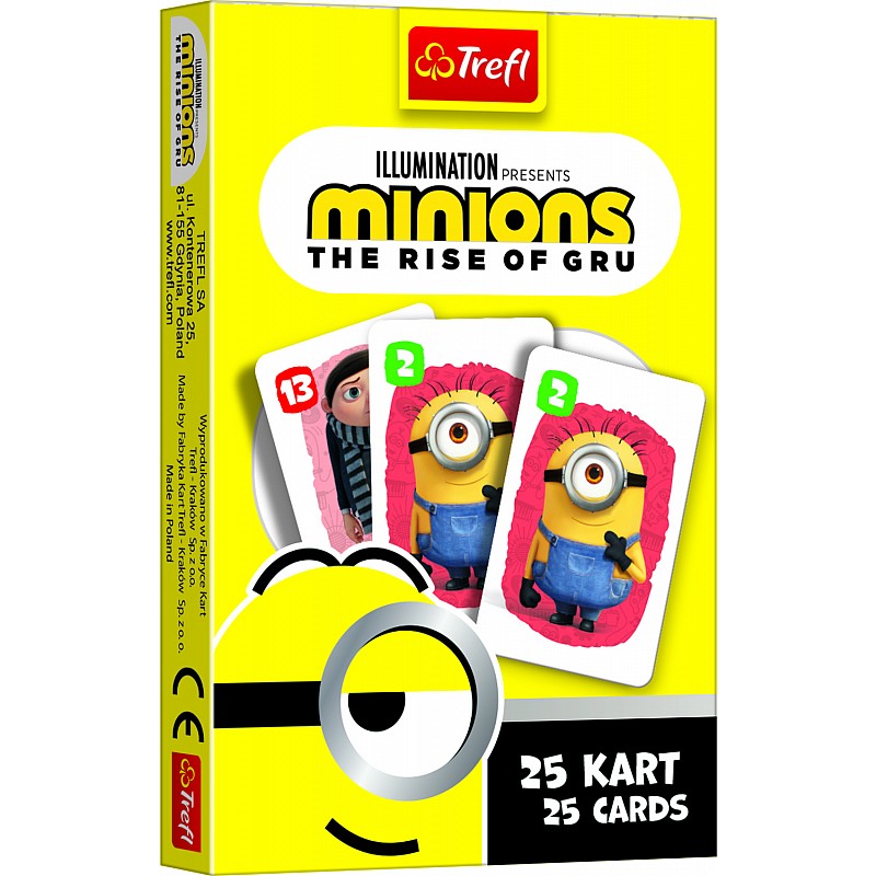 TREFL MINIONS Карточная игра Миньоны