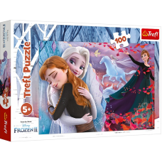 TREFL FROZEN Пазл Холодное сердце 2, 100 шт.