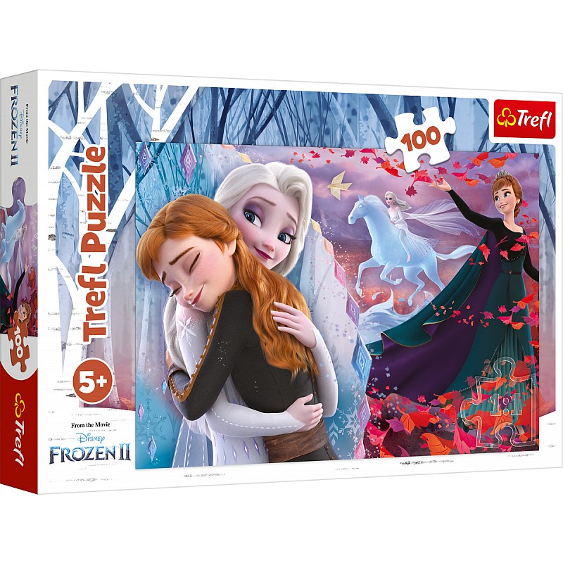 TREFL FROZEN Пазл Холодное сердце 2, 100 шт.