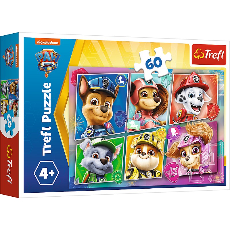 TREFL PAW PATROL Пазл Щенячий патруль, 60 шт.