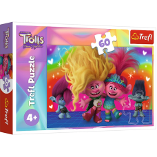 TREFL TROLLS Пазл Тролли 3, 60 шт. 17386T