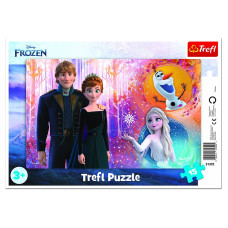 TREFL FROZEN Пазл в рамке Холодное сердце, 15 шт.