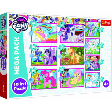 TREFL MY LITTLE PONY Комплект пазлов 10 в 1 Мой маленький пони