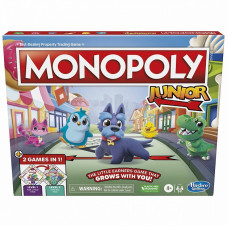 MONOPOLY Настольная игра Junior 2 In 1 (на литовском языке.)