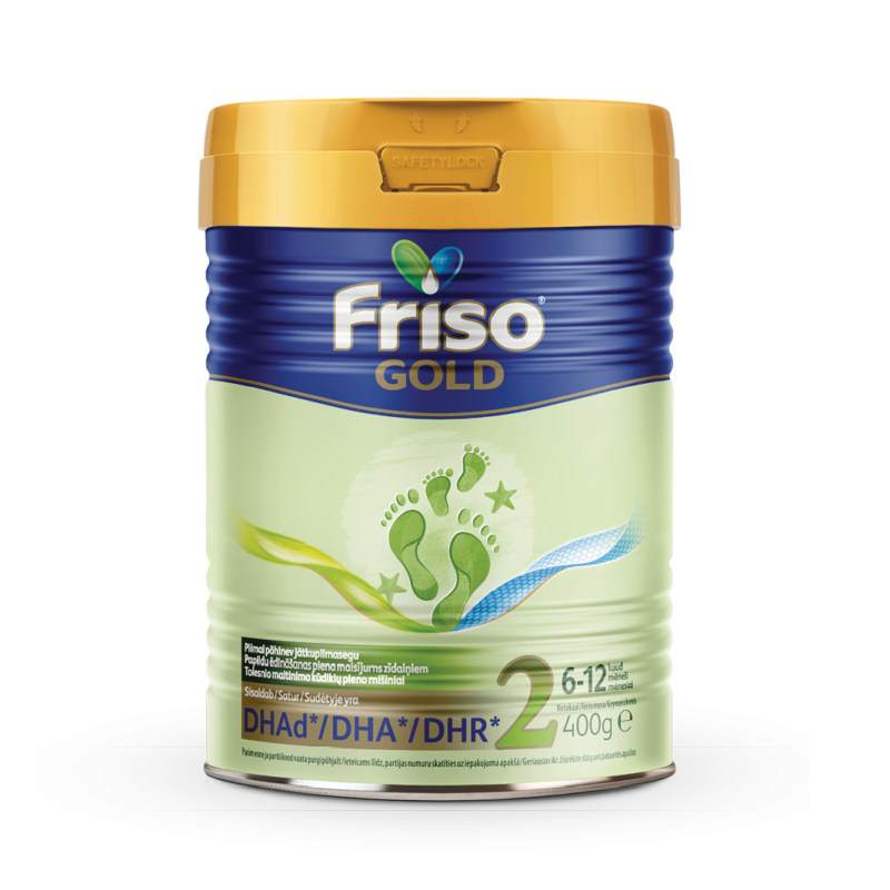 Friso Gold 2 сухая молочная смесь 400g