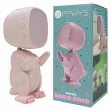 Mary's Будильник ROBO DINO Pink